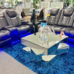 Amazing Deal👍Stunning Grey Or Black Power Reclining Sofa&Loveseat Available Now Only $1999👍