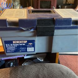 Never Used Bench top  16”all Purpose Tool Box 