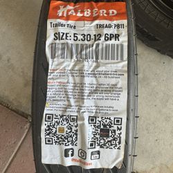 New Trailer Tire  5.30-12