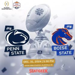 Fiesta Bowl Tickets Excellent Seats $125 Each