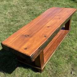 Vintage bench table