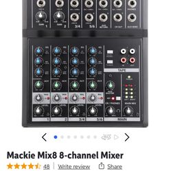 Mackie Mix8 8-channel Mixer