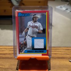 Drake Baldwin Rookie Relic 