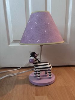 Zebra lamp