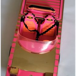 LOL SURPRISE DOLLS CAR POOL COUPE CONVERTIBLE PINK GOLD LIGHTS TURN ON!