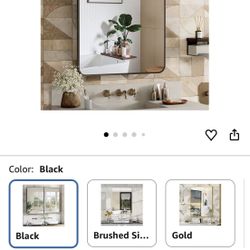 Mirror With Medicine Cabinet