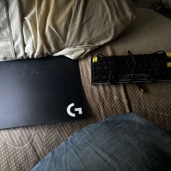 Ducky One 2 Limited Edition Keyboard And Logitech Mousepad. 