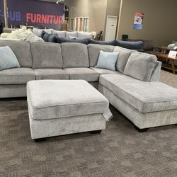 Grey Sectional Sofa 