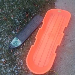 Snow Board & Sled