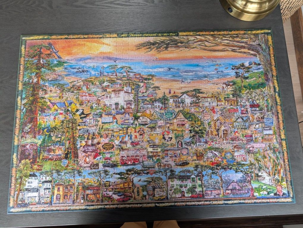 All Things Carmel 1000 Piece Puzzle