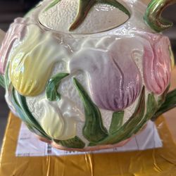 Vintage  Omnibus Sri Lanka Teapot