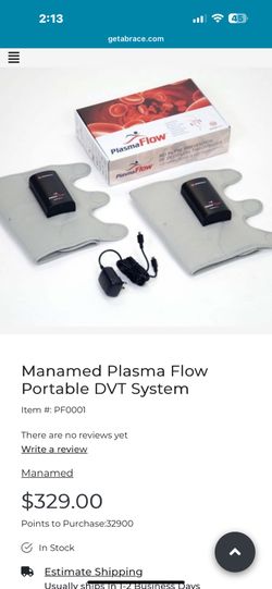 Manamed Plasma Flow Portable DVT System