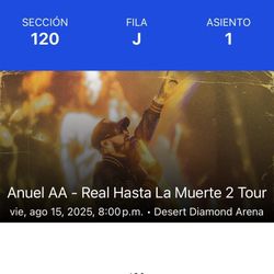 2 Tickets Anuel