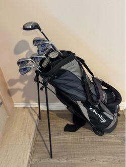 Dunlop Golf Club Set with Stand Bag