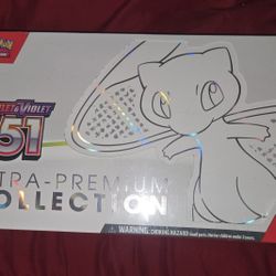 Pokemon Scarlet and Violet 151 Ultra Premium Collection UPC - Factory Sealed