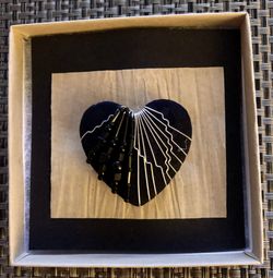 Handcrafted Heart Pin