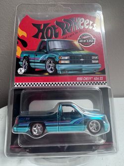 Hot Wheels 2025 Red Line Club Exclusive - 1990 CHEVY 454 SS Teal