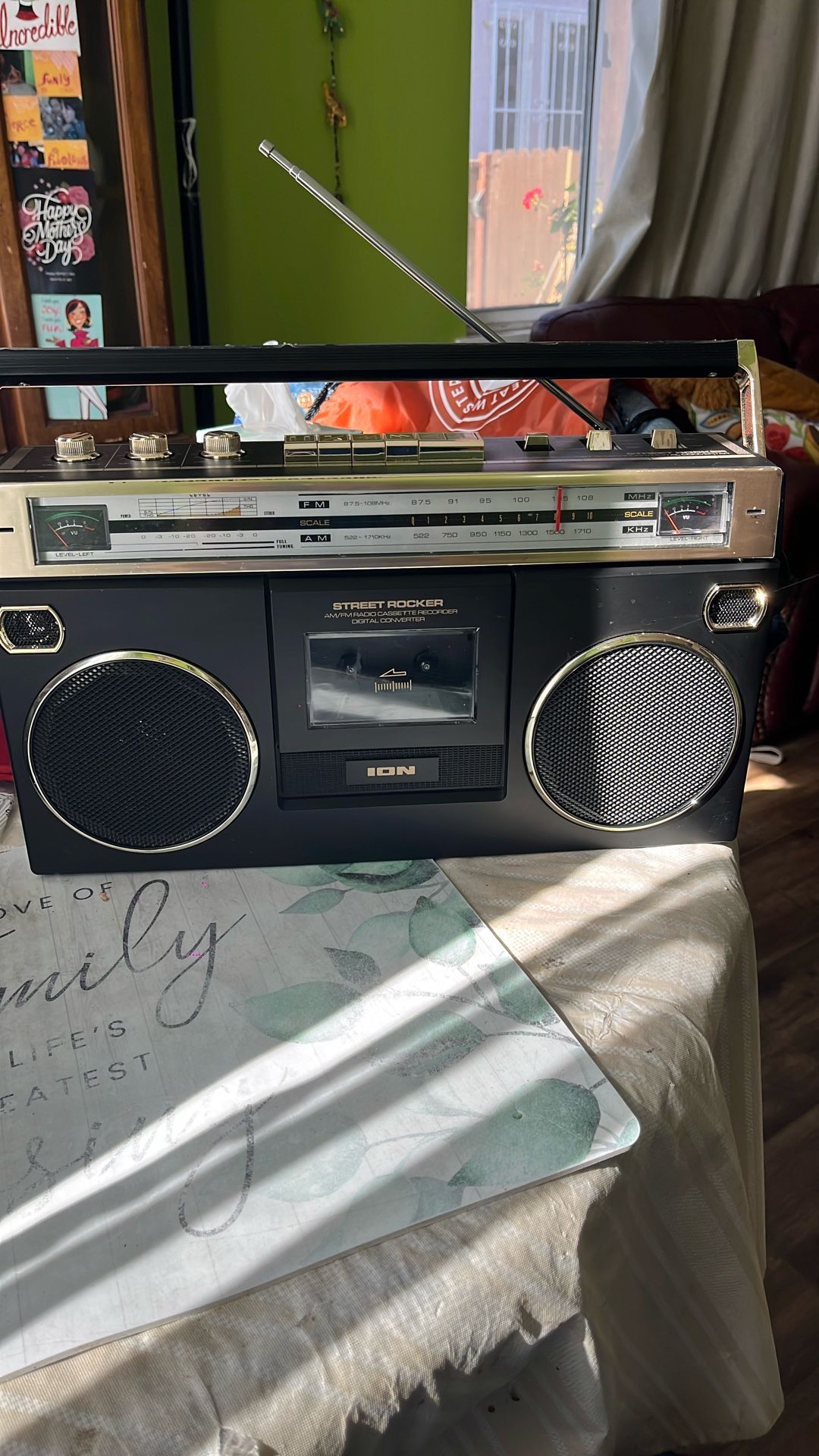 Bluetooth Boombox Retro 80’s
