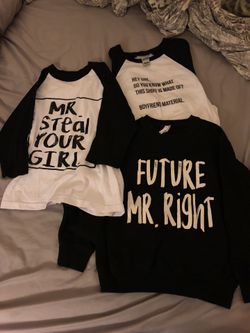 3 cute stylish boy shirts size 6-8