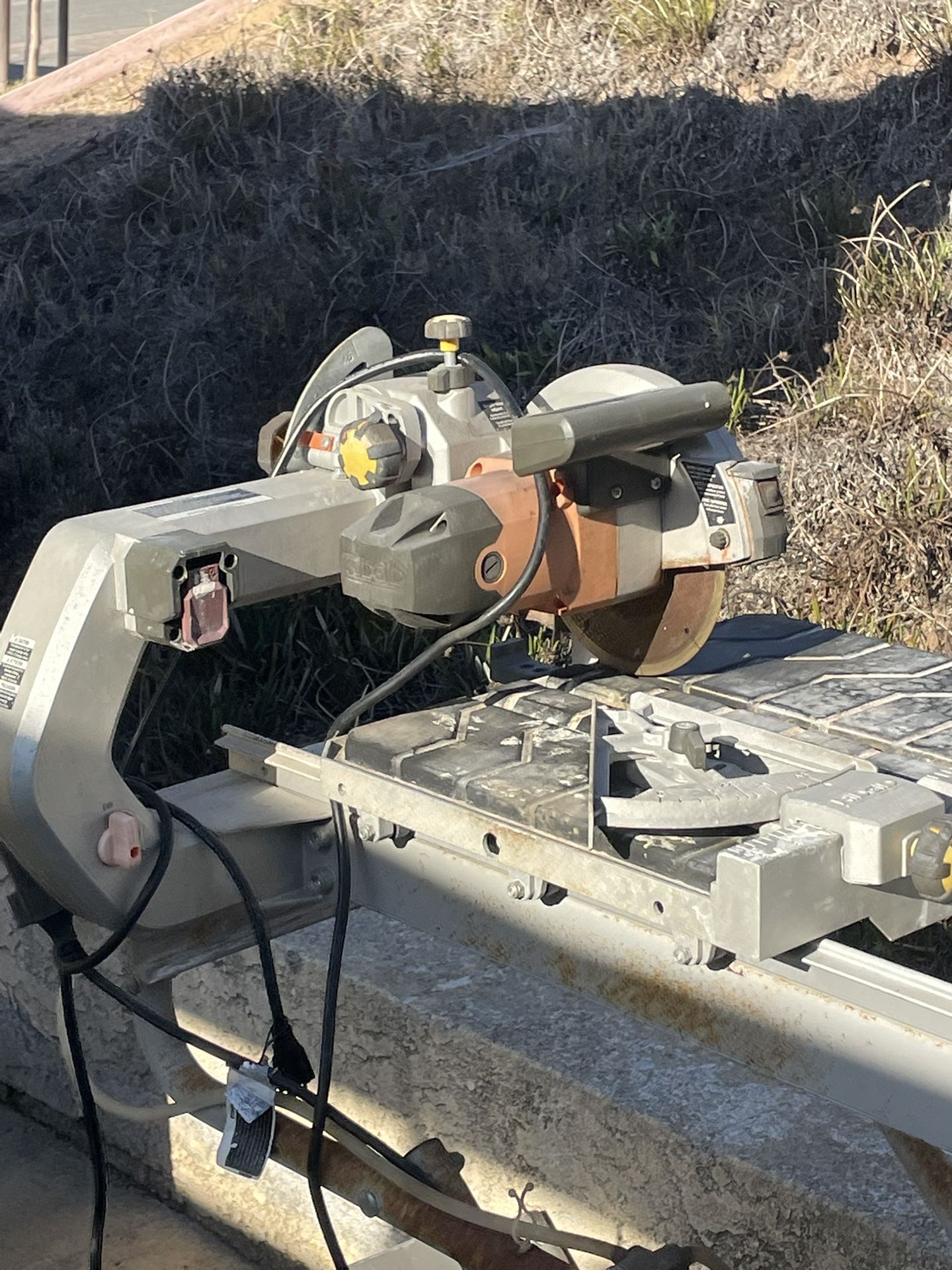 Ridgid Wet Saw