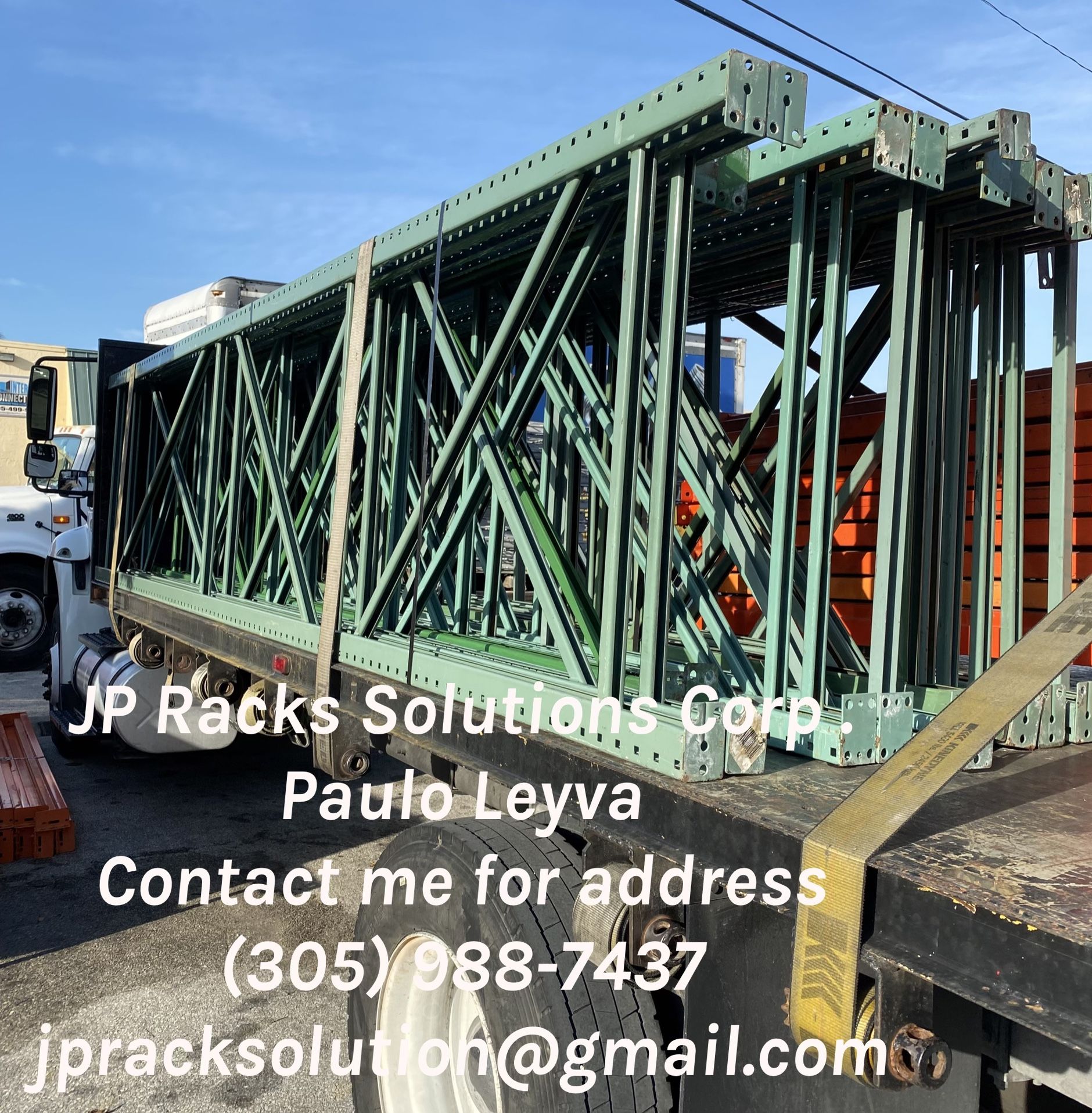 Pallet Racks Upright Beams Wire Decks Warehouse Shelving Business equipment