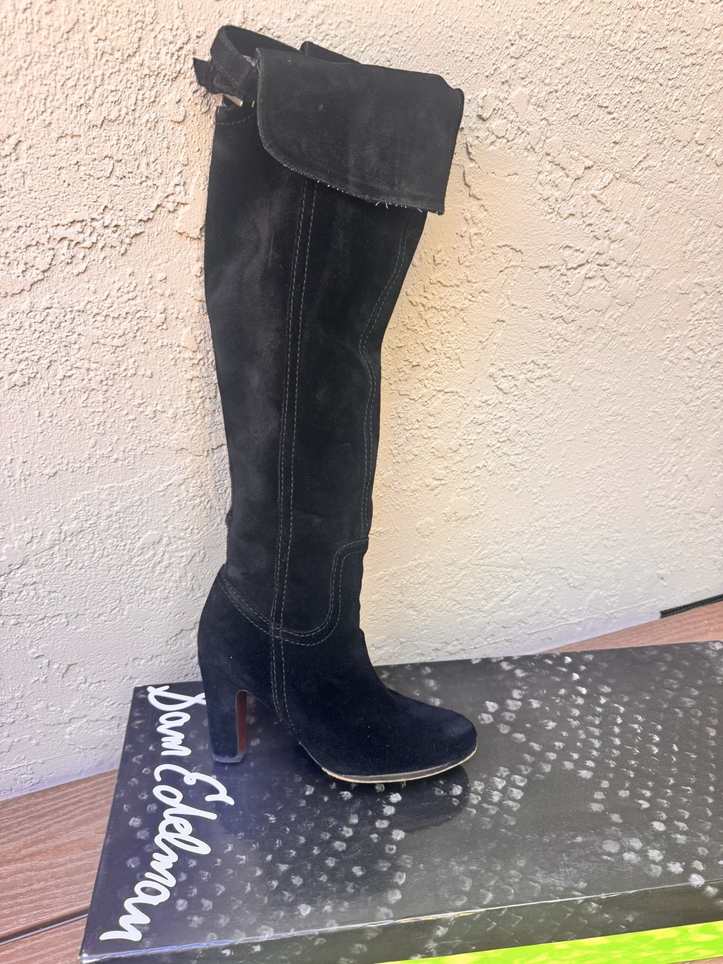 Suede Above The Knees Boots