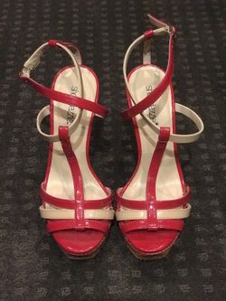Red and Tan Heels