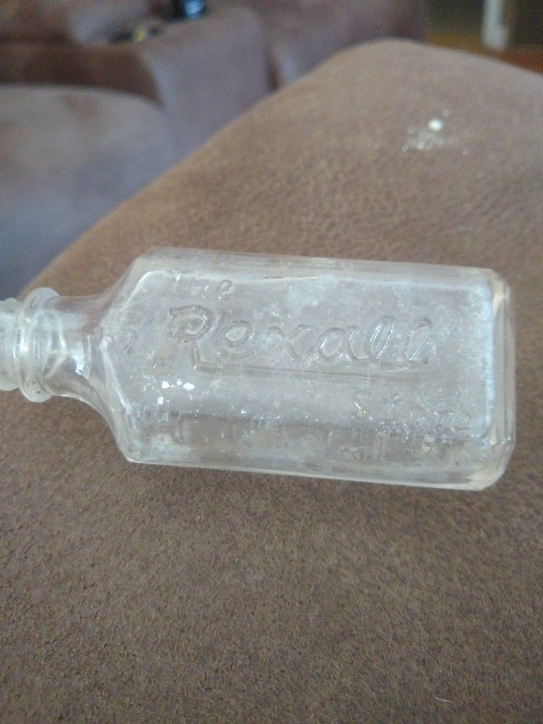 Antique Rexall Drugstore Bottle 