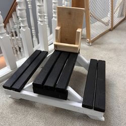 Mini Picnic Table Squirrel Feeder