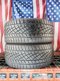 ✅ 255/35ZR19 CONTINENTAL EXTREMECONTACT DWS PLUS HIGH PERFORMANCE 2 NICE USED TIRES 255 35 19