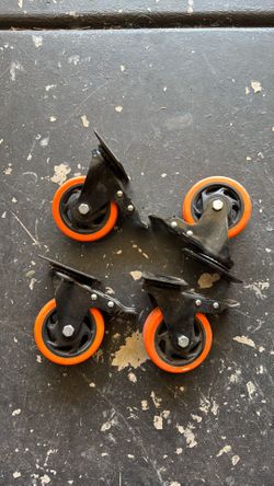 Wheel caster wheels