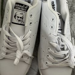 Adidas Stan Smith White Sneakers – Brand New – Size 8.5