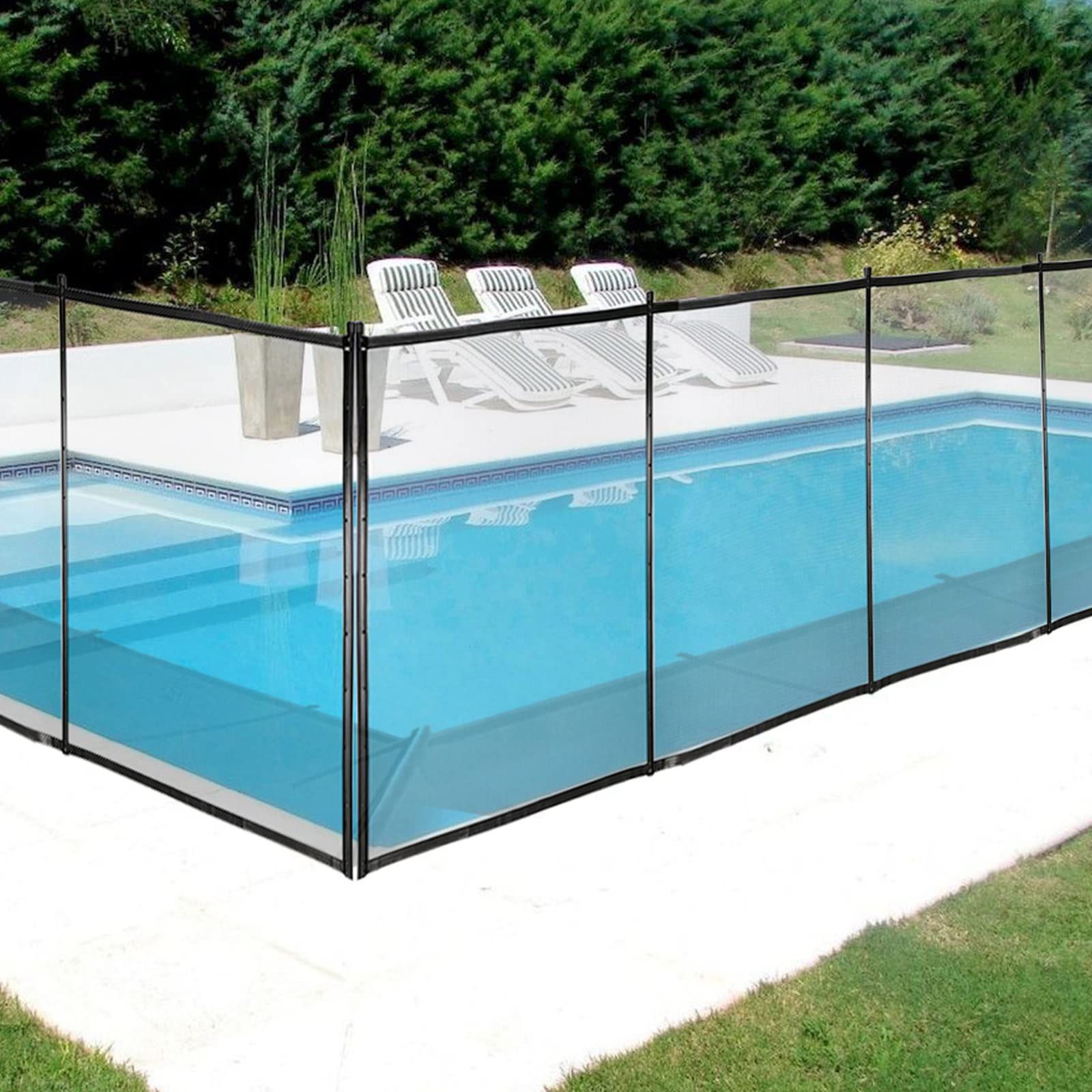 Pool Fence, 4FTx 72FT DIY Pool Fences