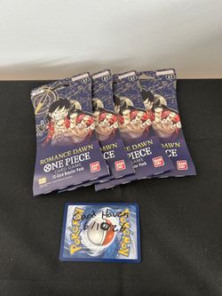 OP01 Romance Dawn Sleeved Booster Packs