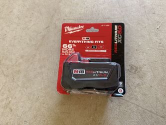 New Milwaukee M18 XC5.0 Battery