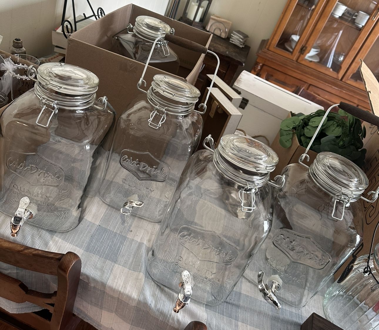 Glass Drink Dispensers