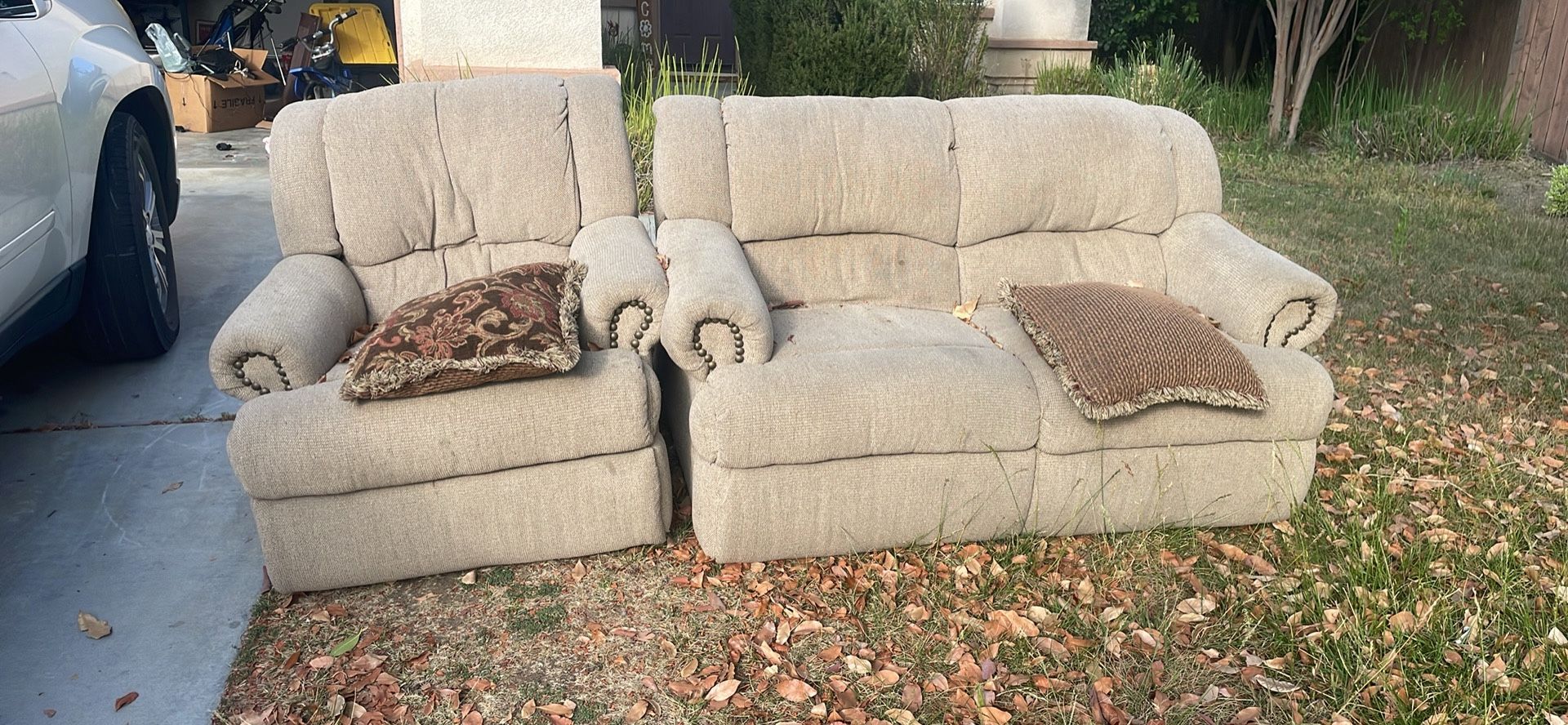 Couch And Recliner
