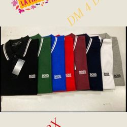 HUGO BOSS & LACOSTE POLOS