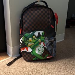 louis vuitton and bape backpack