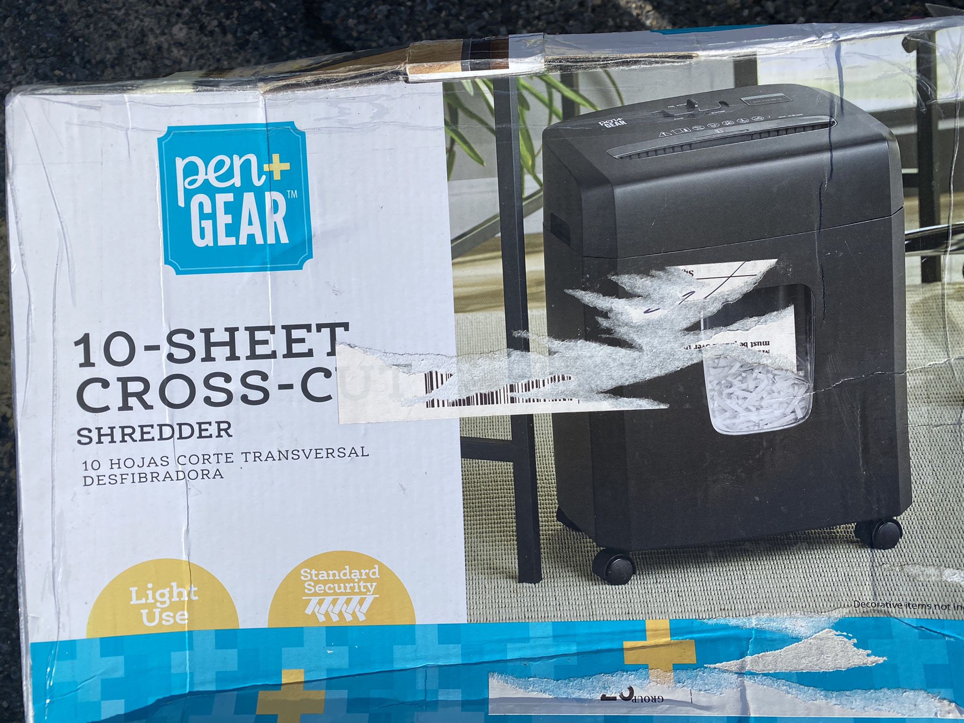 10-sheet Paper Shredder 