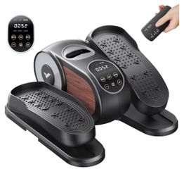 MERACH Under Desk Elliptical, Leg Exerciser While Sitting for Seniors
Quiet Portable Electric Seated Pedal Exerciser Machine with Remote Control & 12-