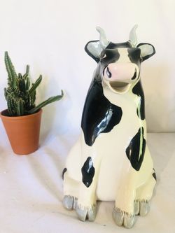 Vintage Animal And Co  Cow Pitcher 