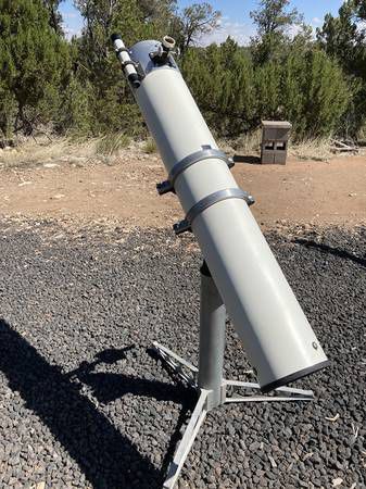 6-inch Diameter f/8 Telescope on German Equatorial Mount (GEM)