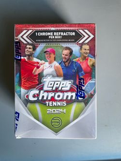 2024 Topps Chrome Tennis Blaster Box