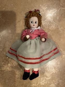 Vntg Madame Alexander 1999 Doll Little Shaver 10” 