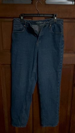 New dark blue jeans