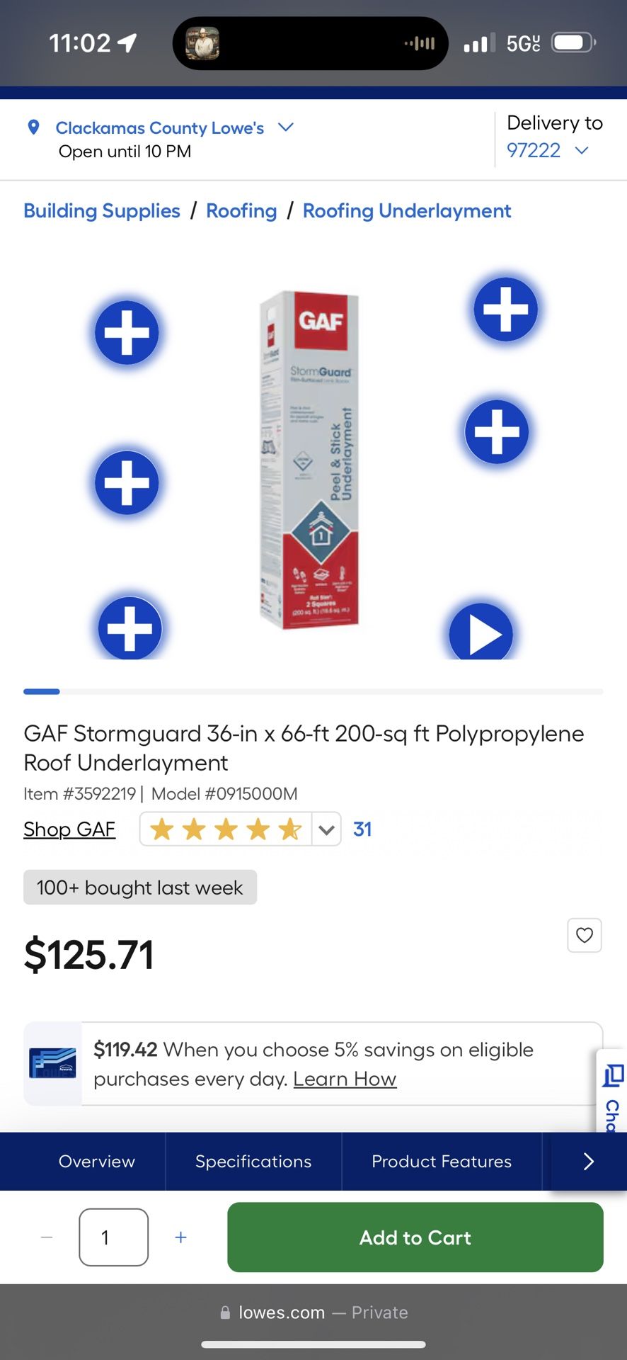 Ice And Water Shield 2sq Rolls