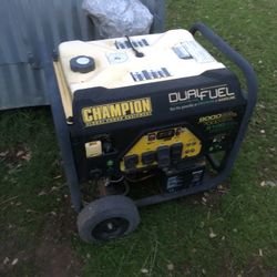 Champion Dual Fuel Generator 