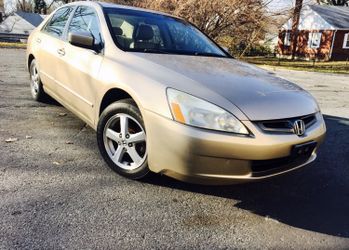 Excellent Driving •• 2005 HONDA ACCORD w Gold LEATHER/ Sirius XM