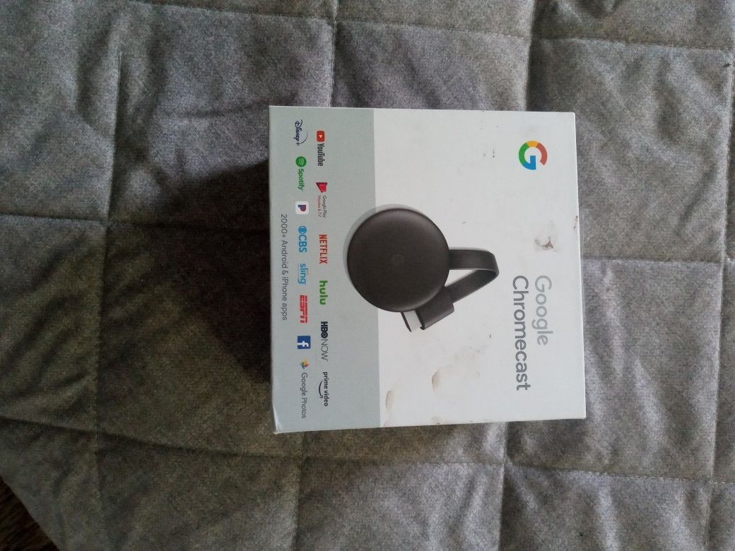 Google Chromecast (New In Box Never Used)